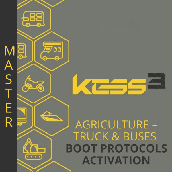 KESS3 Master – Agriculture – Truck & Buses Bench-Boot Protocols activation