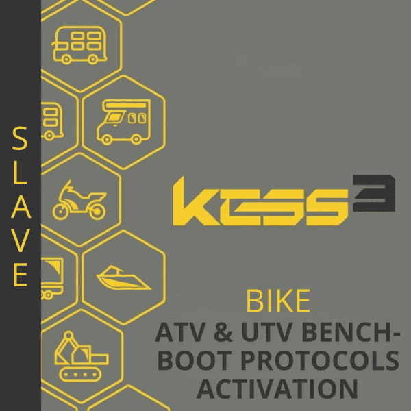 KESS3 Slave – Bike – ATV & UTV Bench-Boot Protocols activation