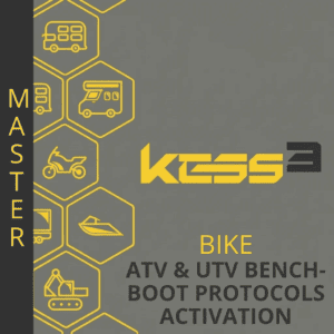 KESS3 Master – Bike – ATV & UTV Bench-Boot Protocols activation