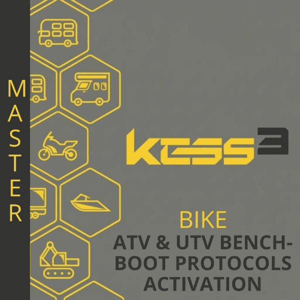 KESS3 Master – Bike – ATV & UTV Bench-Boot Protocols activation