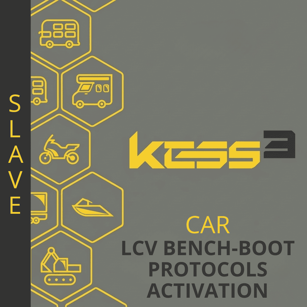 KESS3 Slave – Car – LCV Bench-Boot Protocols activation
