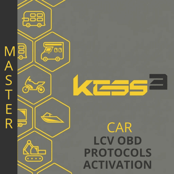 KESS3 Master – Car – LCV OBD Protocols activation