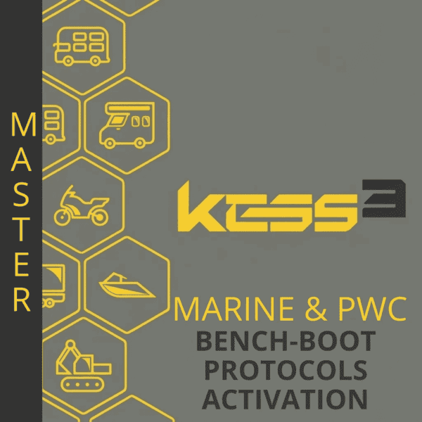 KESS3 Master – Marine & PWC Bench-Boot Protocols activation