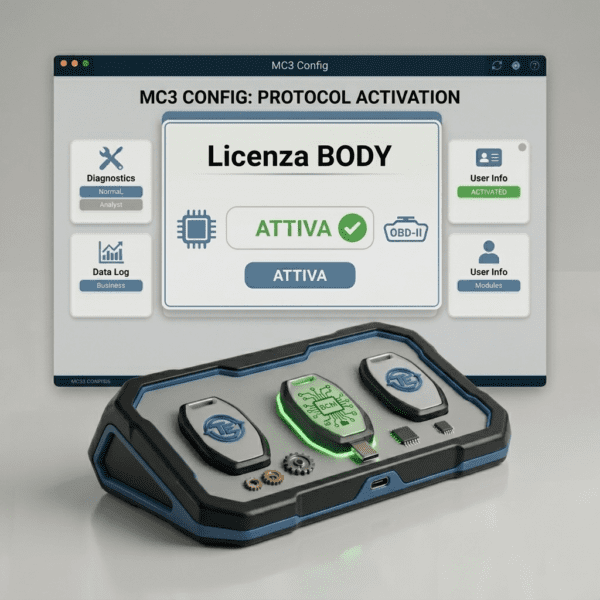 MC3  Config. licenza BODY