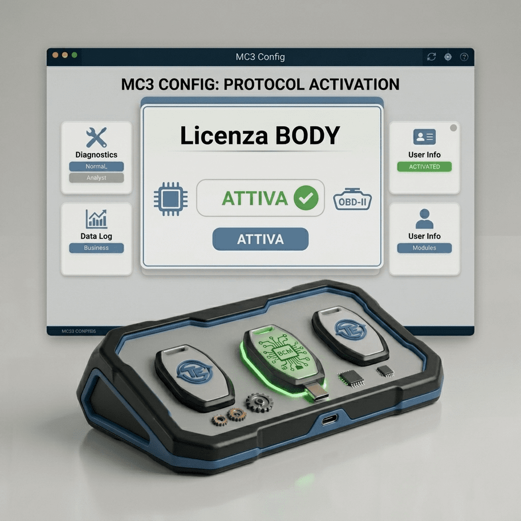 MC3 Config. licenza BODY