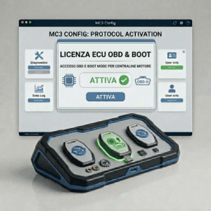 MC3  Config. licenza centraline ECU   OBD e BOOT