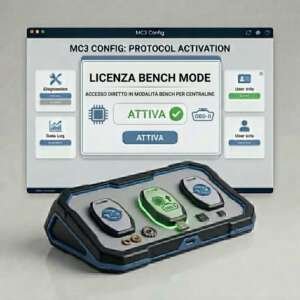 MC3  Config. licenza BENCH mode