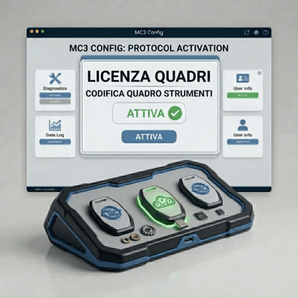 MC3 Config. licenza QUADRI