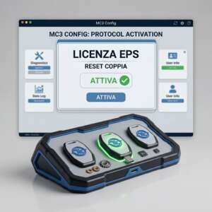 MC3  Config. licenza EPS  (Reset coppia)